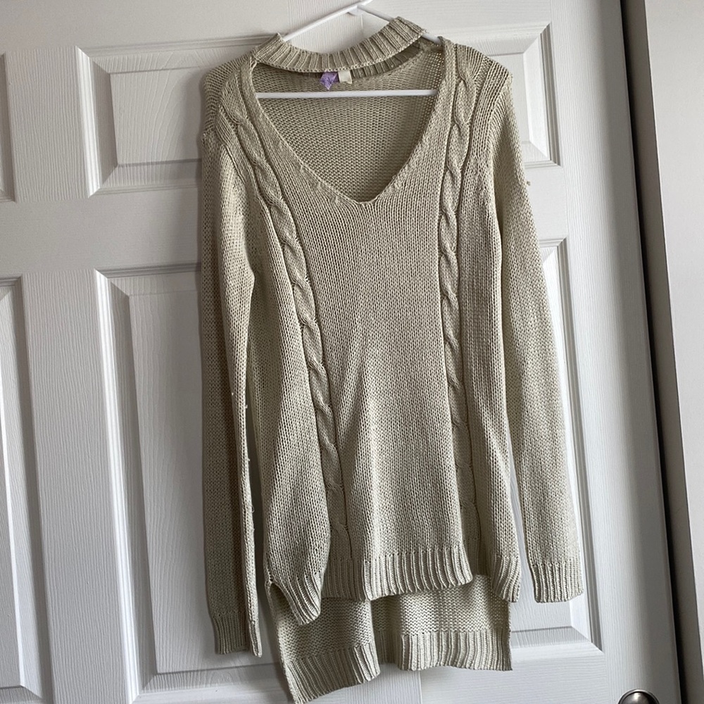 Oversized winter sweater